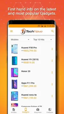 Technave - Tech News, Specs android App screenshot 2